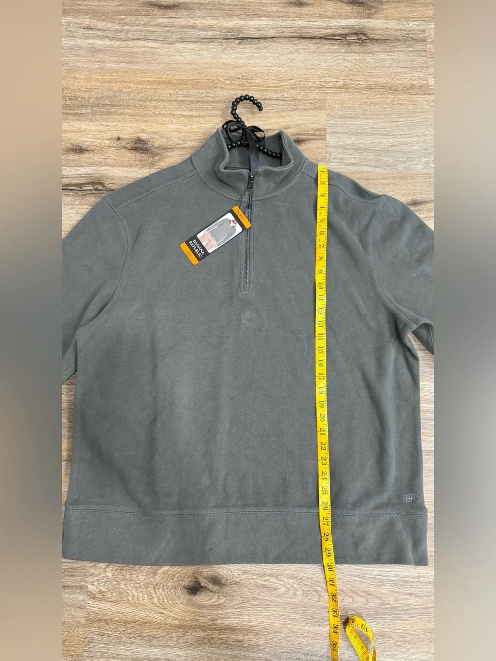 Banana Republic Men's 1/4 Zip Pullover Sweatshirt Size XXL NWT